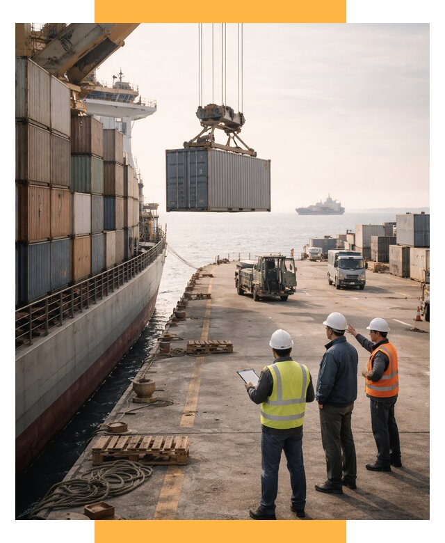 Морские перевозки грузов по миру от 46103 р. | СетСервис-Лмн