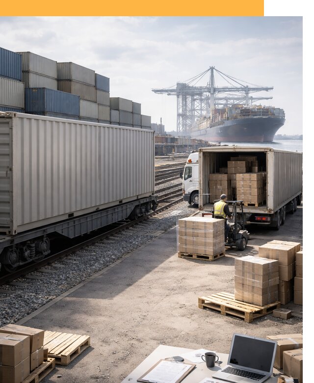 Мультимодальные перевозки грузов по миру от 46103 руб