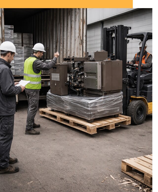 Доставка промышленного оборудования из Европы от 46103