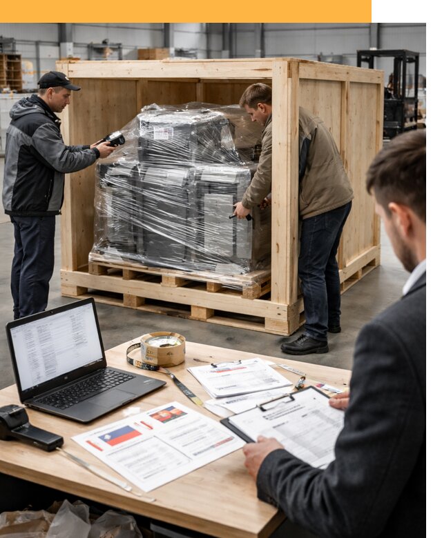 Доставка промышленного оборудования из США от 66593 руб