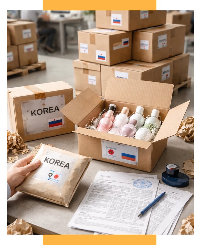 Доставка косметики из Кореи от 8708 р. под ключ | СетСервис-Лмн