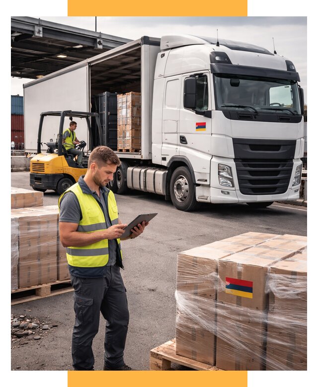 Автоперевозки из Армении от 97328 р. — услуги СетСервис-Лмн