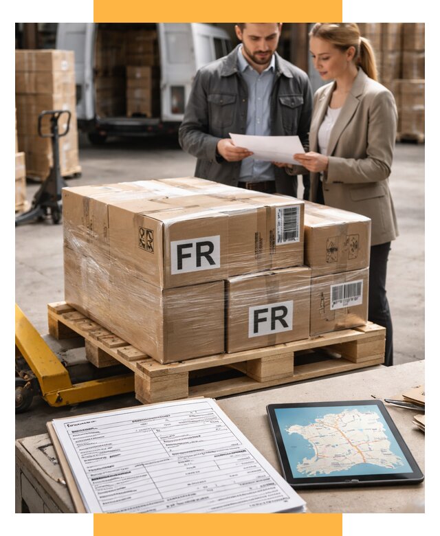 Доставка грузов в Францию от 25613 р., логистика СетСервис-Лмн