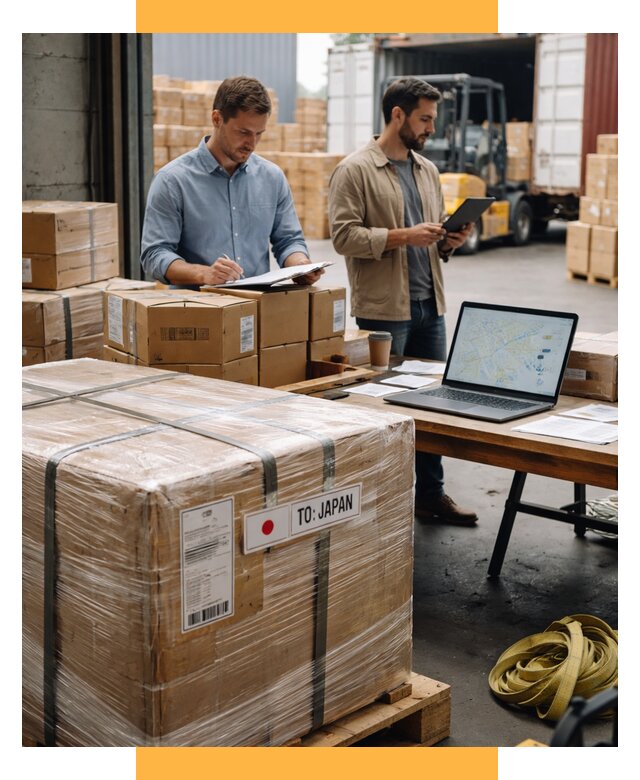 Доставка грузов в Японию от 25613 р., логистика СетСервис-Лмн