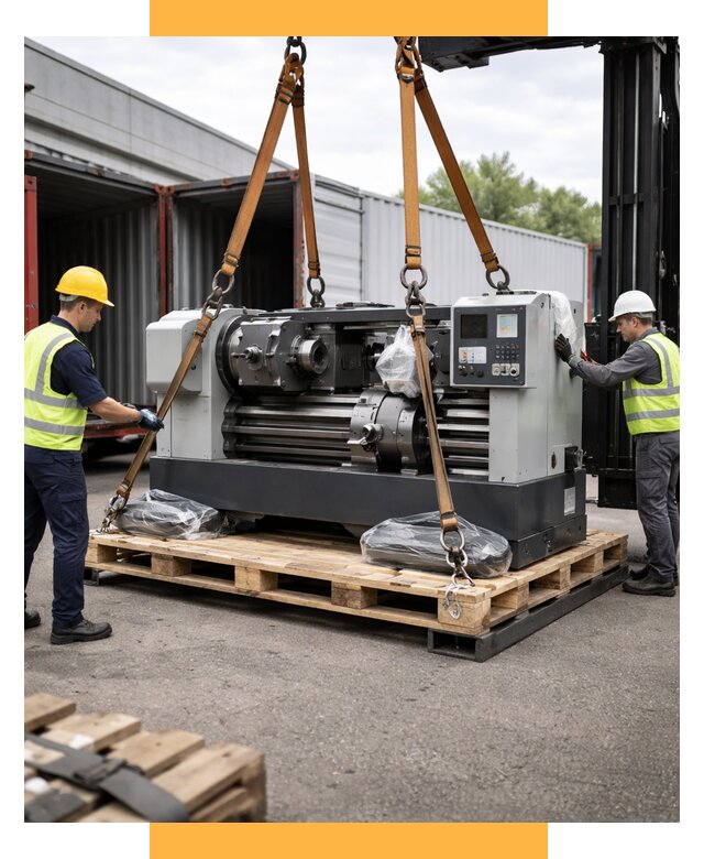 Перевозка станков и таможня от 61470 р. | СетСервис-Лмн логистика