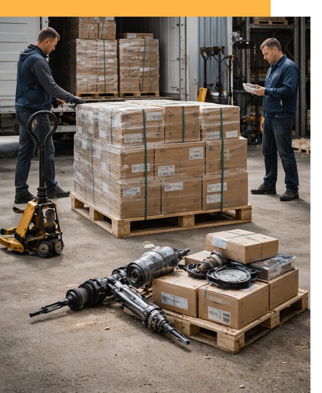 Международная перевозка автозапчастей по миру от 4610 руб