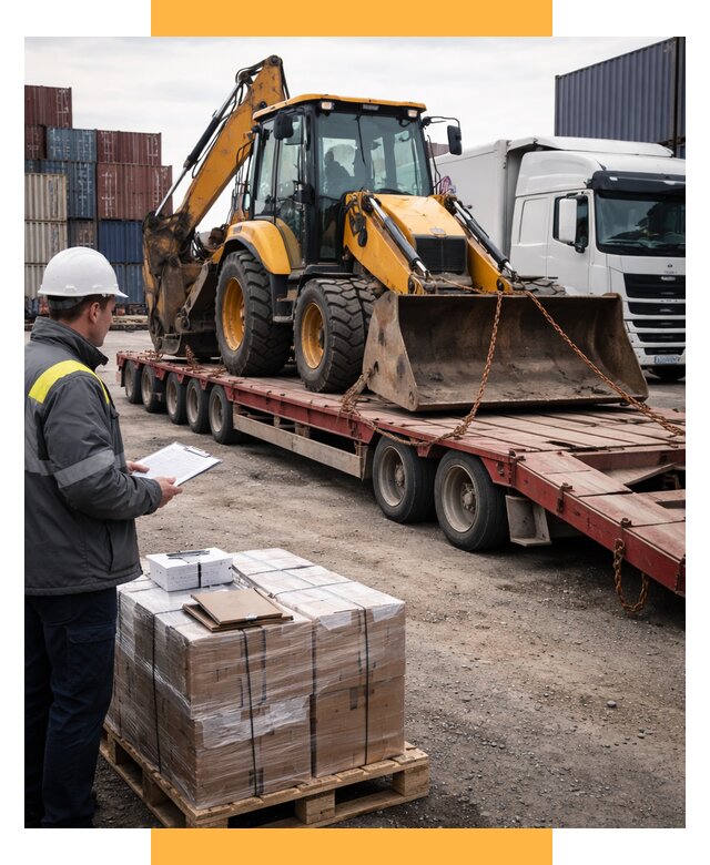 Международная перевозка спецтехники от 46103 р., СетСервис-Лмн