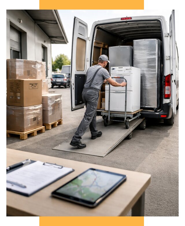 Перевозка бытовой техники от 6659 р. - логистика СетСервис-Лмн