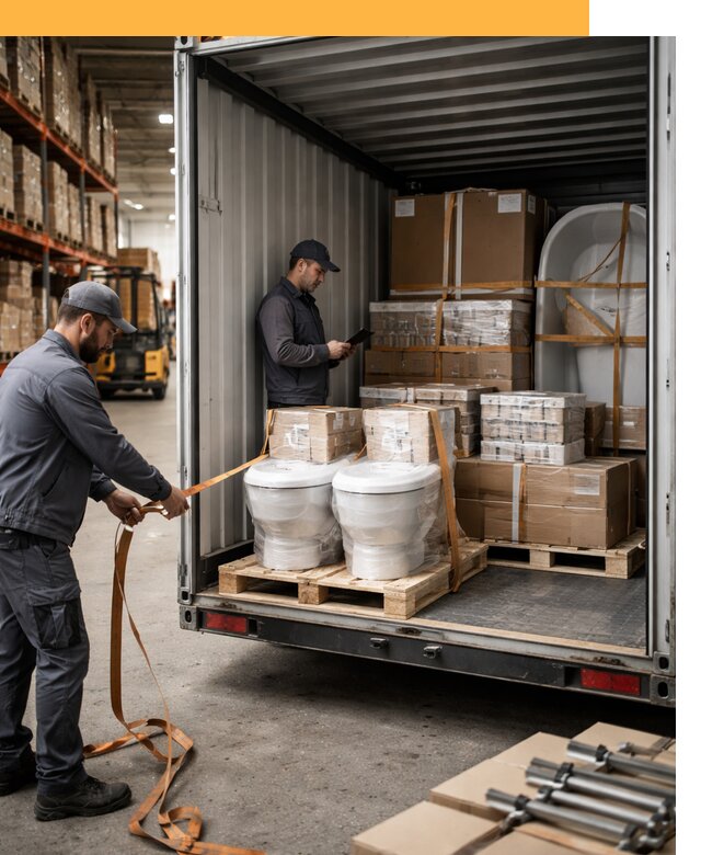 Перевозка сантехнического оборудования по России и миру от 1844