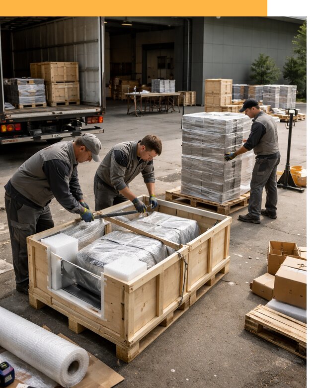 Перевозка выставочных грузов по миру от 25613 руб за м2 с таможней