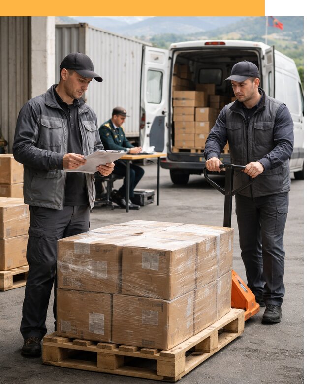 Доставка грузов через Армению, быстрая таможенная очистка от 25613