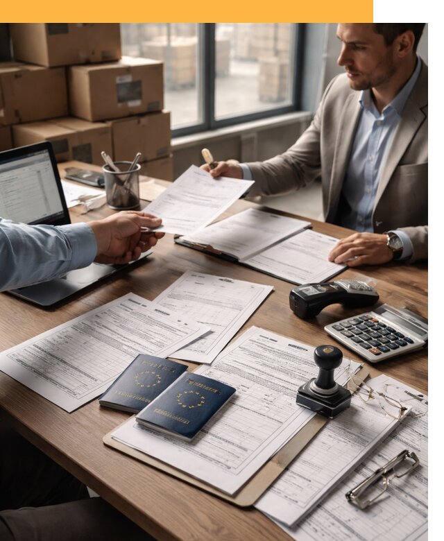 Таможенное оформление грузов из Европы от 8708 руб