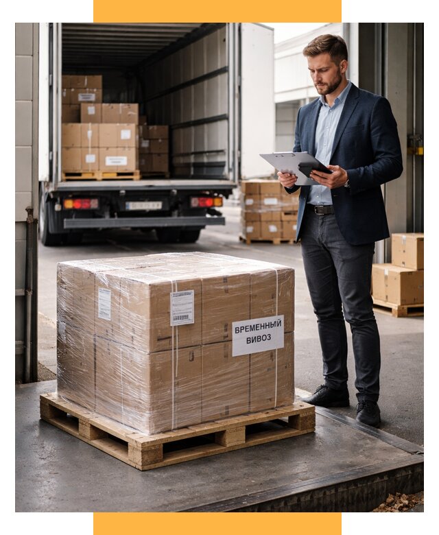 Временный вывоз товаров под ключ от 8196 р. | СетСервис-Лмн