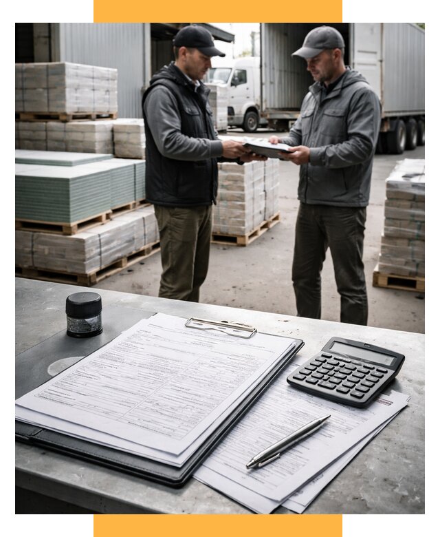 Таможенное оформление стройматериалов от 8708 р. | СетСервис-Лмн