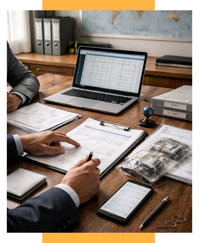 Проверка поставщика за рубежом от 8708 р. | СетСервис-Лмн аудит